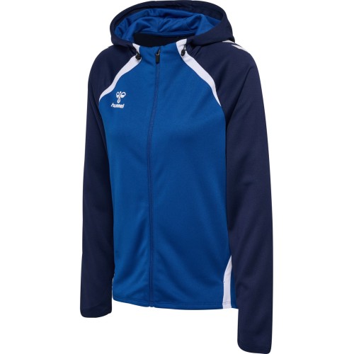 Veste à capuche HMLLead 2.0 Femme Hummel Bleu Roy | Le spécialiste handball espace-handball.com