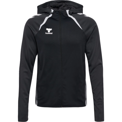 Veste à capuche HMLLead 2.0 Hummel Noir - Espace-Handball.com