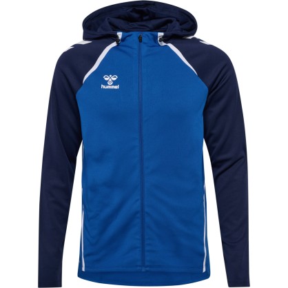 Veste à capuche HMLLead 2.0 Hummel Bleu Roy - Espace-Handball.com