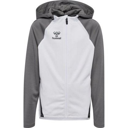 Veste à capuche HMLLead 2.0 Hummel Blanc - Espace-Handball.com