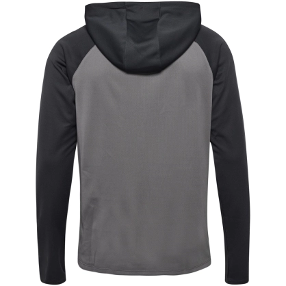 Veste à capuche HMLLead 2.0 Hummel Gris Jr - Espace-Handball.com