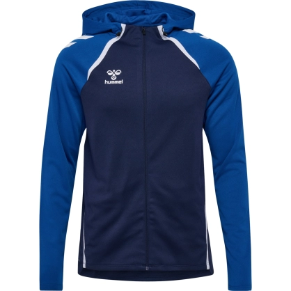 Veste à capuche HMLLead 2.0 Hummel Bleu Marine Jr - Espace-Handball.com