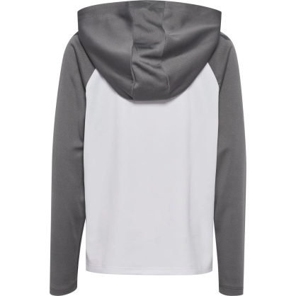 Veste à capuche HMLLead 2.0 Hummel Blanc Jr - Espace-Handball.com