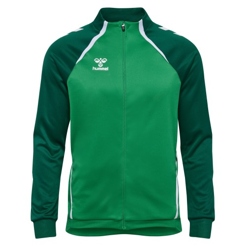 Veste HMLLead 2.0 Hummel Vert Jr | Le spécialiste handball espace-handball.com