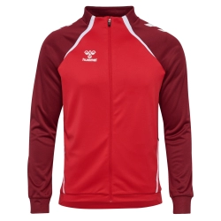Veste HMLLead 2.0 Hummel Rouge Jr - Espace-Handball.com