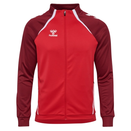 Veste HMLLead 2.0 Hummel Rouge Jr - Espace-Handball.com