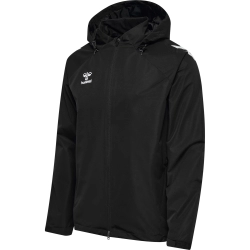 Veste toutes saison HMLLead 2.0 Hummel Noir - Espace-Handball.com