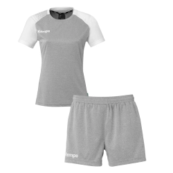 Ensemble Ambition 28 Femme Kempa Gris - Espace-Handball.com