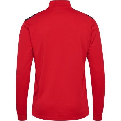 Sweat Hmlauthentic 1/4 Zip Hummel Rouge - Espace-Handball.com