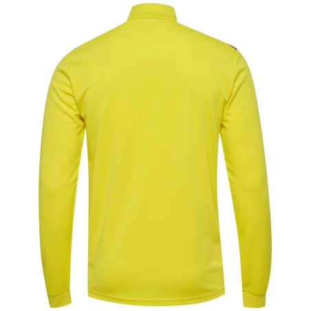 Sweat Hmlauthentic 1/4 Zip Hummel Jaune