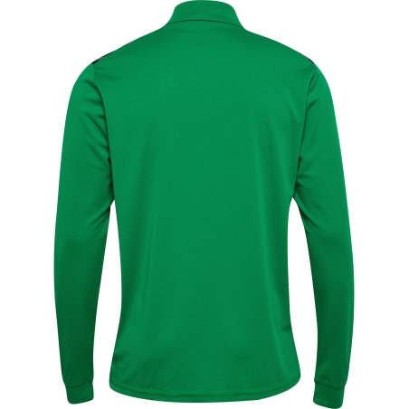 Sweat Hmlauthentic 1/4 Zip Hummel Vert