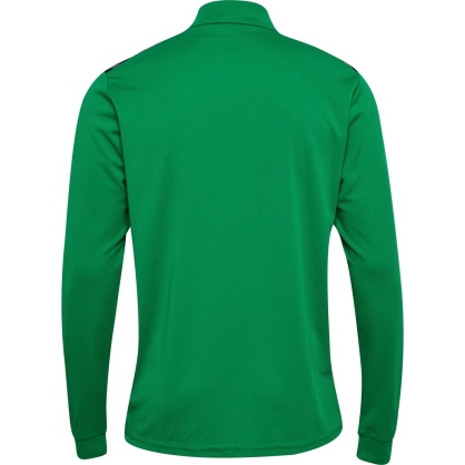Sweat Hmlauthentic 1/4 Zip Hummel Vert - Espace-Handball.com