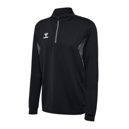 Sweat Hmlauthentic 1/4 Zip Hummel noir Jr