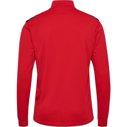 Sweat Hmlauthentic 1/4 Zip Hummel Rouge Jr - Espace-Handball.com