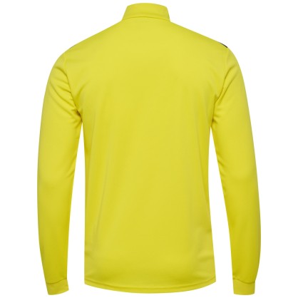 Sweat Hmlauthentic 1/4 Zip Hummel Jaune Jr - Espace-Handball.com