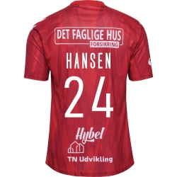 Maillot Aalborg Hansen collector Hummel - Espace-Handball.com