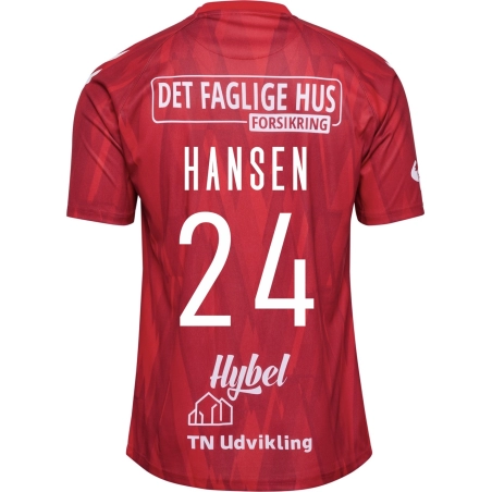 Maillot Aalborg Hansen collector Hummel