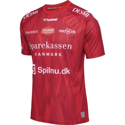 Maillot Aalborg Hansen collector Hummel - Espace-Handball.com
