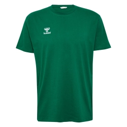 T-shirt HMLGO 2.0 Hummel Vert Foncé - Espace-Handball.com