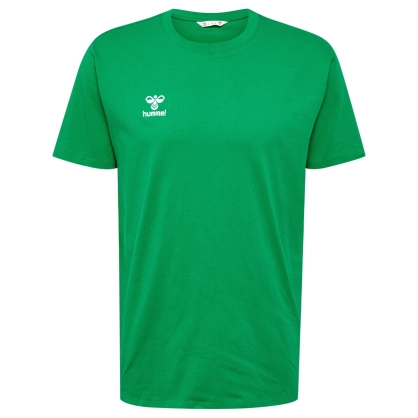 T-shirt HMLGO 2.0 Hummel Vert - Espace-Handball.com