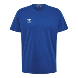T-shirt HMLGO 2.0 Hummel Bleu Roy - Espace-Handball.com