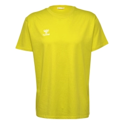 T-shirt HMLGO 2.0 Hummel Jaune Jr - Espace-Handball.com