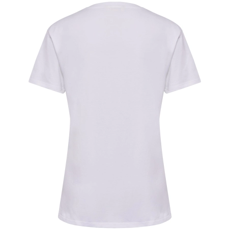 T-shirt HMLGO 2.0 Femme Hummel Blanc