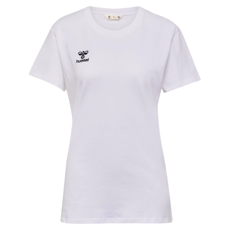 T-shirt HMLGO 2.0 Femme Hummel Blanc