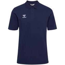 Polo HMLGO 2.0 Hummel Bleu Marine - Espace-Handball.com