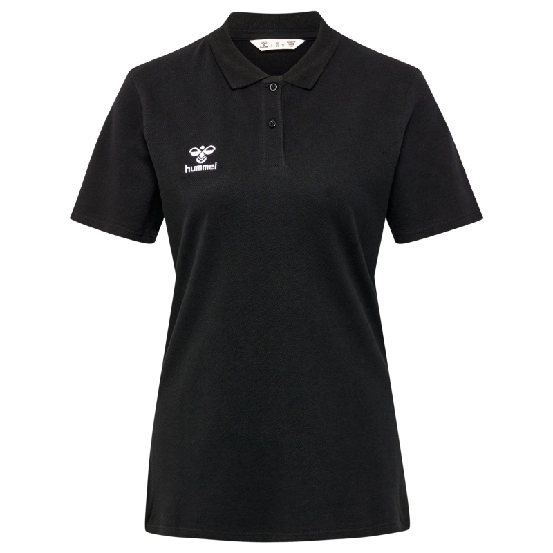 Polo HMLGO 2.0 Femme Hummel Noir