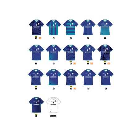 Lot de 12 Ensembles Handball Sublimés Craft