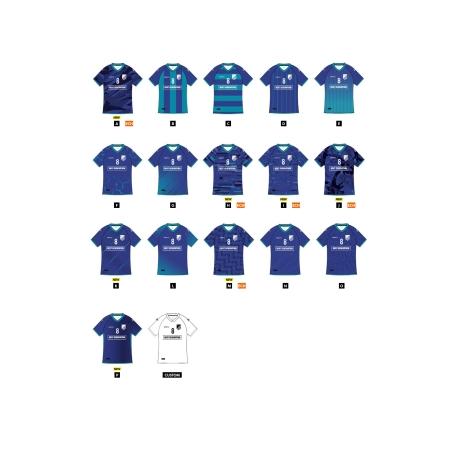 Lot de 12 Ensembles Handball Sublimés Craft