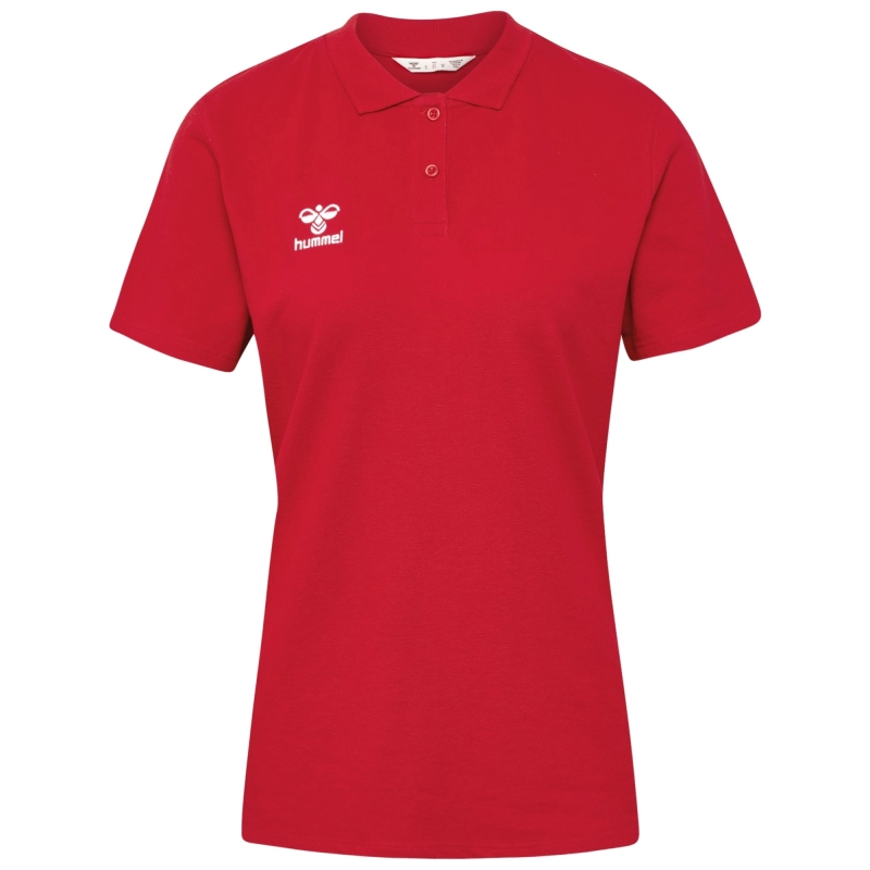 Polo HMLGO 2.0 Femme Hummel Rouge