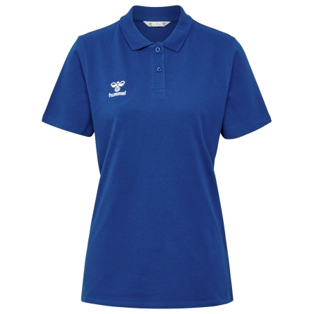 Polo HMLGO 2.0 Femme Hummel Bleu Roy