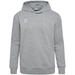 Sweat HMLGO 2.0 à capuche Hummel Gris - Espace-Handball.com