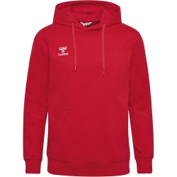 Sweat HMLGO 2.0 à capuche Hummel Rouge - Espace-Handball.com