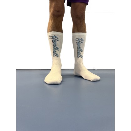 Chaussettes Authentic Miami Hummel Blanc/Noir - Espace-Handball.com