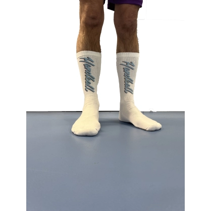Chaussettes Authentic Miami Hummel Blanc/Noir - Espace-Handball.com