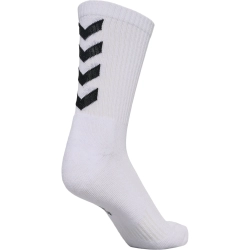 Chaussettes Authentic Play Handball Hummel Blanc/Noir - Espace-Handball.com