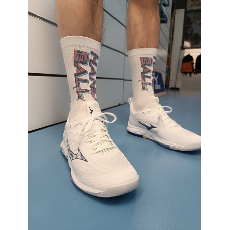 Chaussettes Authentic Play Handball Hummel Blanc/Noir