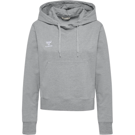 Sweat HMLGO 2.0 à capuche Femme Hummel Gris Sweat HMLGO 2.0 à capuche Femme Hummel Gris