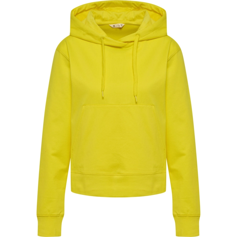 Sweat HMLGO 2.0 à capuche Femme Hummel Jaune