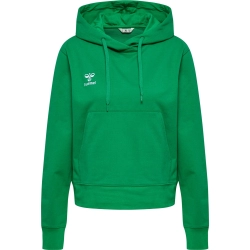 Sweat HMLGO 2.0 à capuche Femme Hummel Vert - Espace-Handball.com