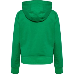 Sweat HMLGO 2.0 à capuche Femme Hummel Vert - Espace-Handball.com