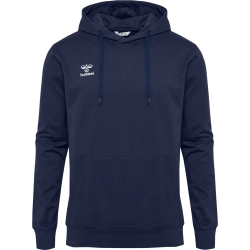 Sweat HMLGO 2.0 à capuche Hummel Bleu Marine Jr - Espace-Handball.com