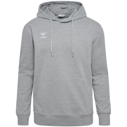 Sweat HMLGO 2.0 à capuche Hummel Gris Jr - Espace-Handball.com