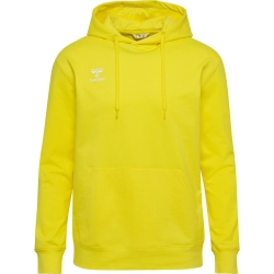 Sweat HMLGO 2.0 à capuche Hummel Jaune Jr - Espace-Handball.com