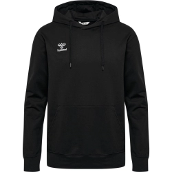 Sweat HMLGO 2.0 à capuche Hummel Noir Jr - Espace-Handball.com