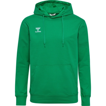 Sweat HMLGO 2.0 à capuche Hummel Vert Jr - Espace-Handball.com