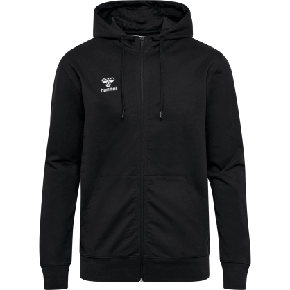Veste HMLGO 2.0 à capuche Hummel Noir - Espace-Handball.com
